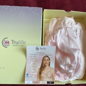 Trulife breastcare 210 Barbara 42B pocketed bra New in box w/tags color Pink
